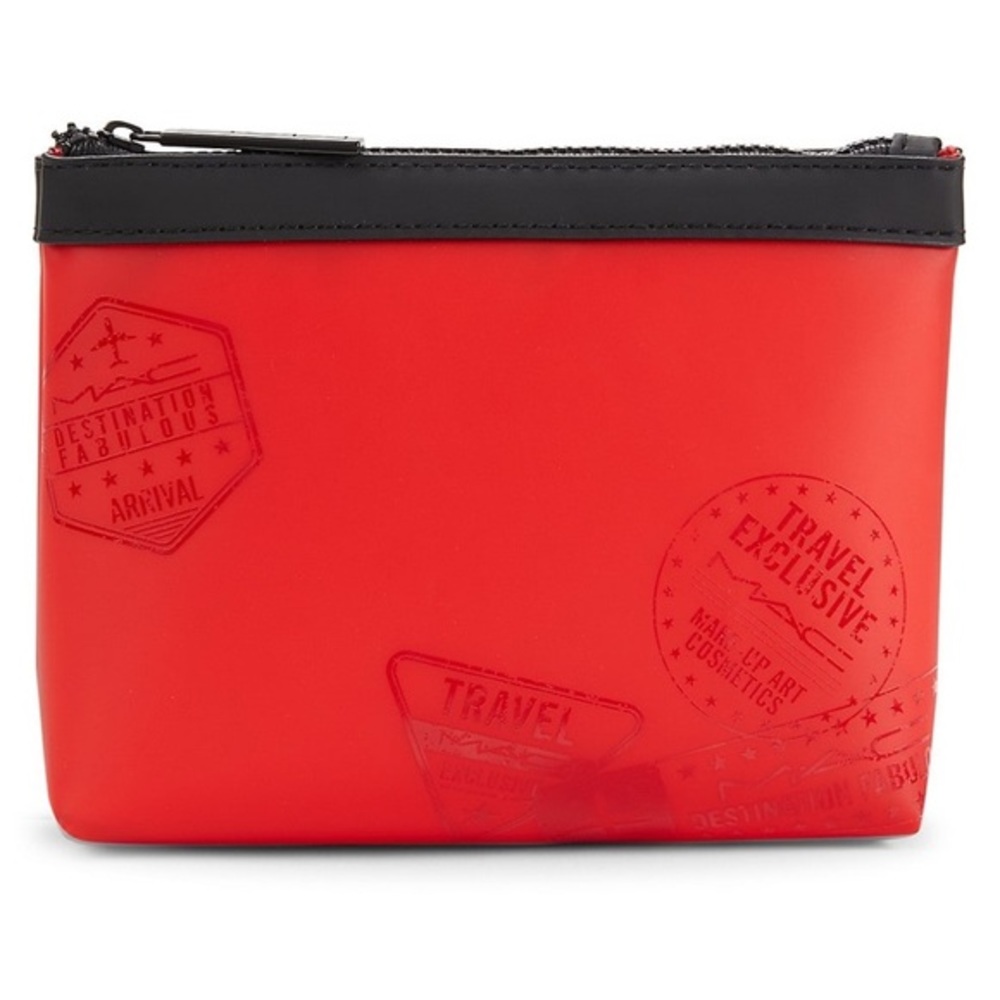🔥5/$25🔥MAC Cosmetics Silicone Zippered Pouch